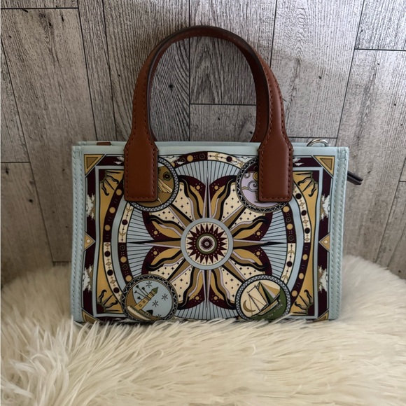 Tory Burch Handbags - Tory Burch NWOT LIMITED EDITION SOLD OUT Ella Printed Mini Crossbody/Tote bag